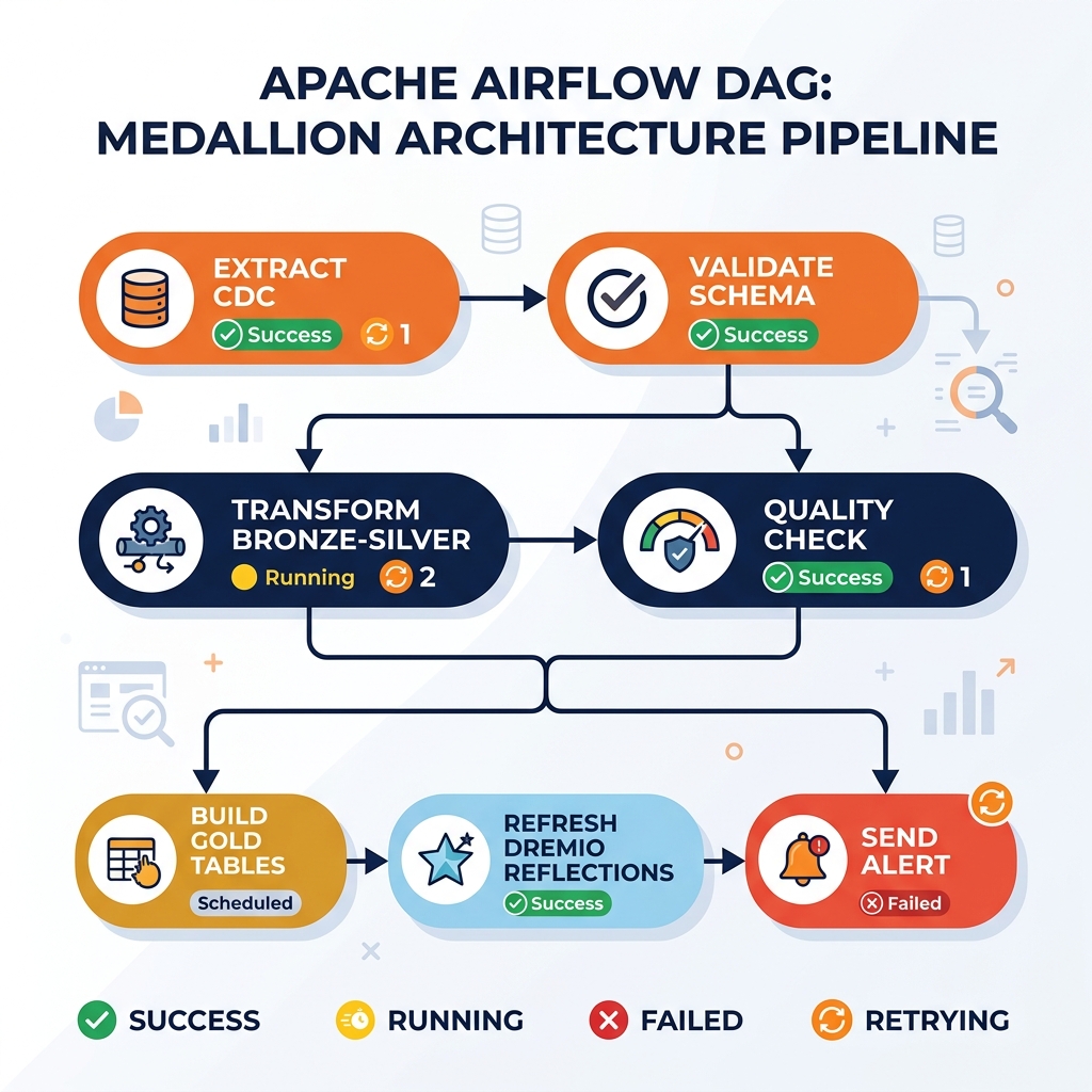 Apache Airflow DAG Architecture