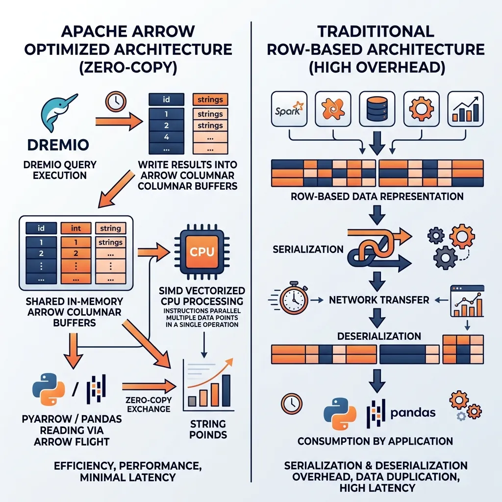 Apache Arrow Columnar Memory