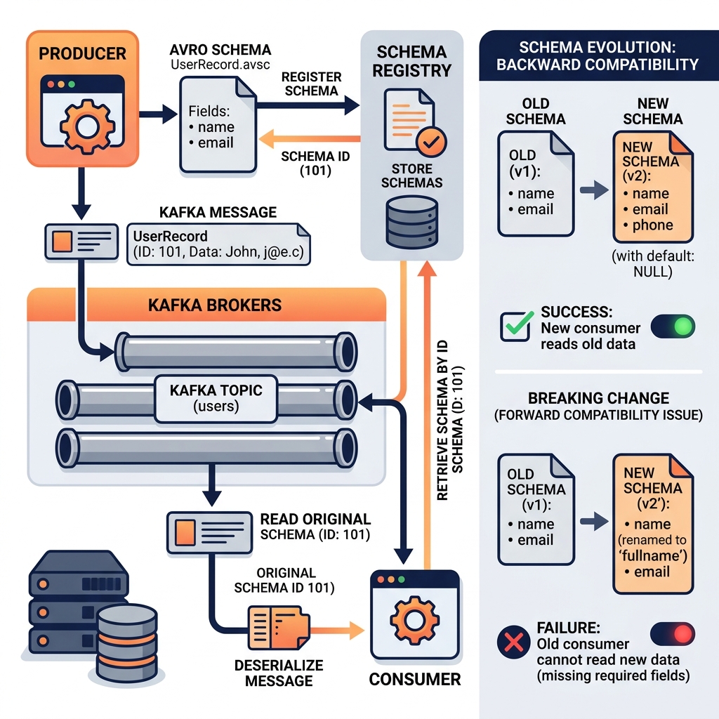 Apache Avro Schema Evolution