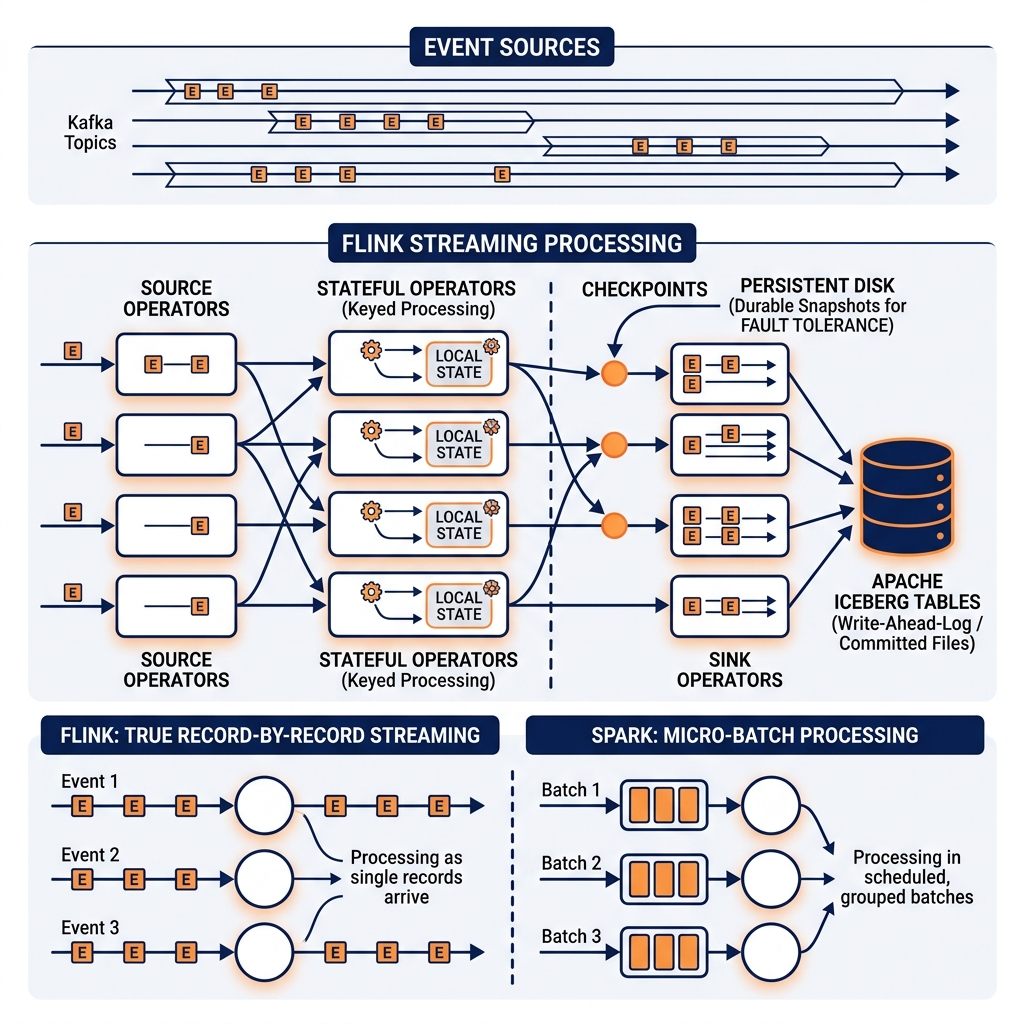Apache Flink Streaming Architecture