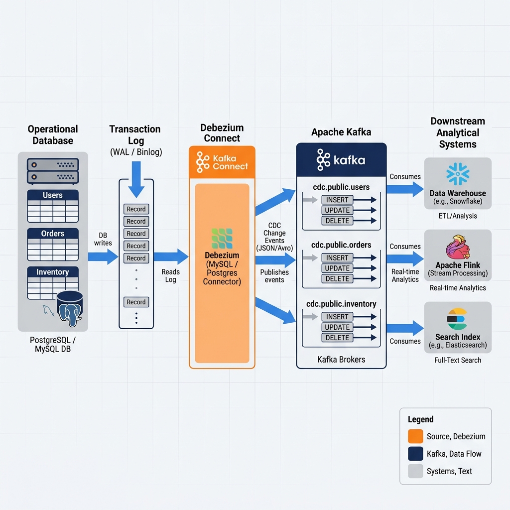 CDC Database Architecture