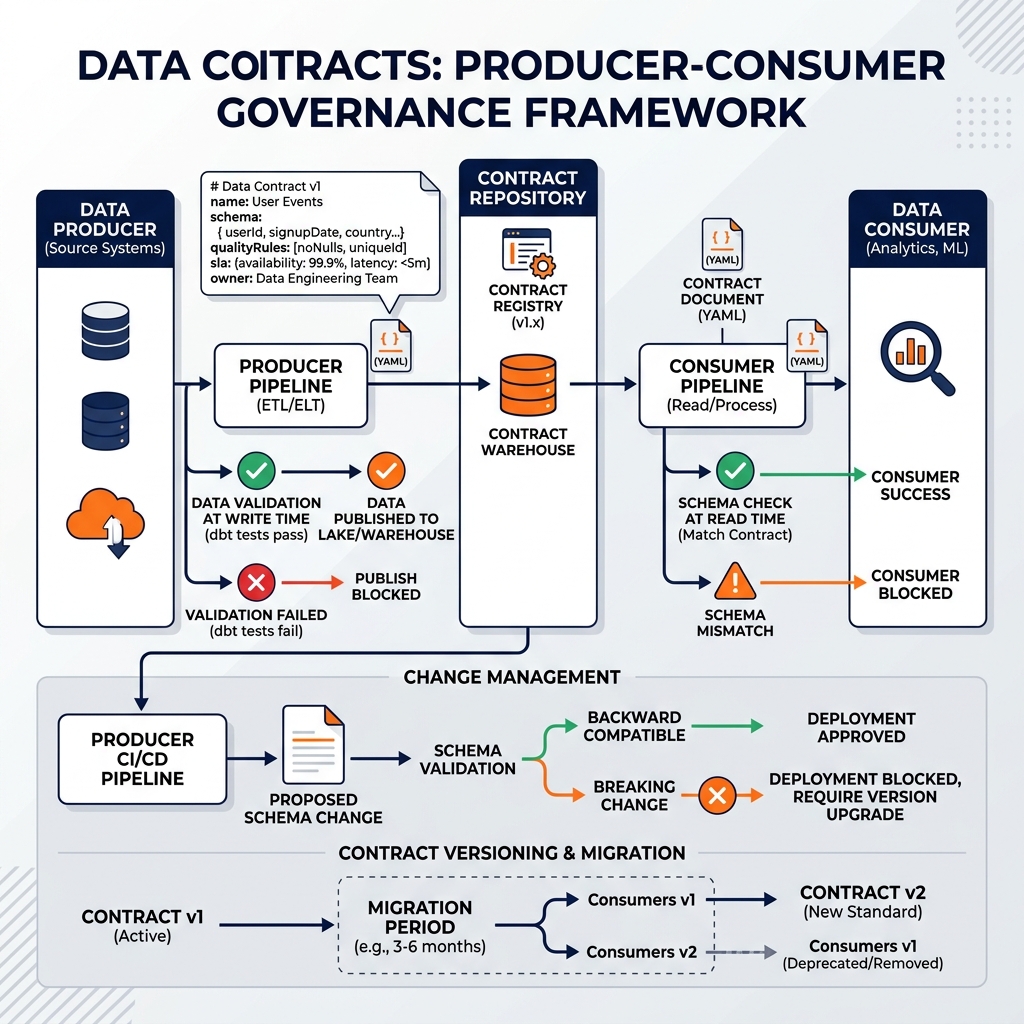 Data Contracts Architecture