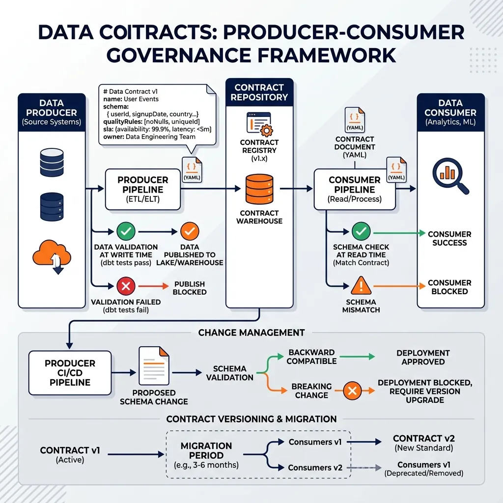 Data Contracts Architecture
