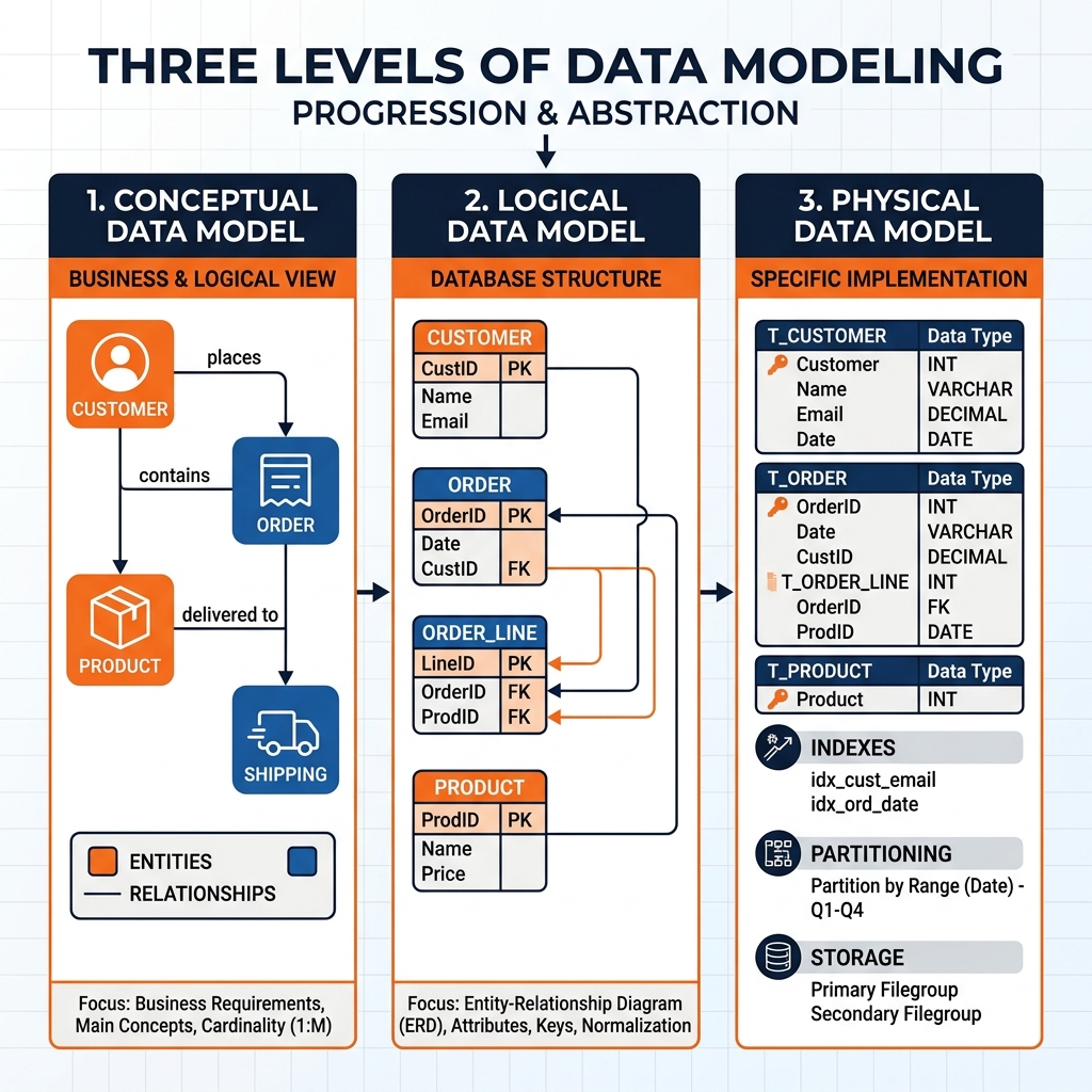Data Modeling Hierarchy