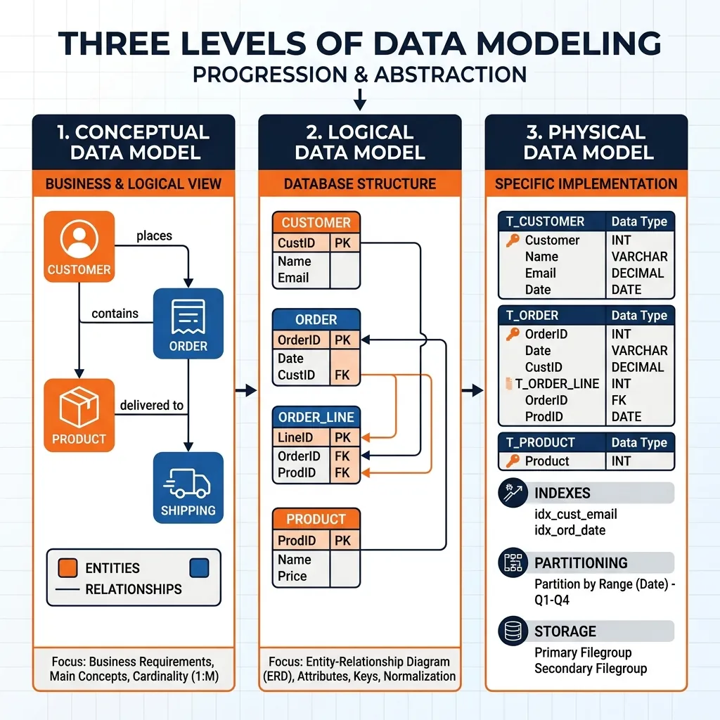 Data Modeling Hierarchy