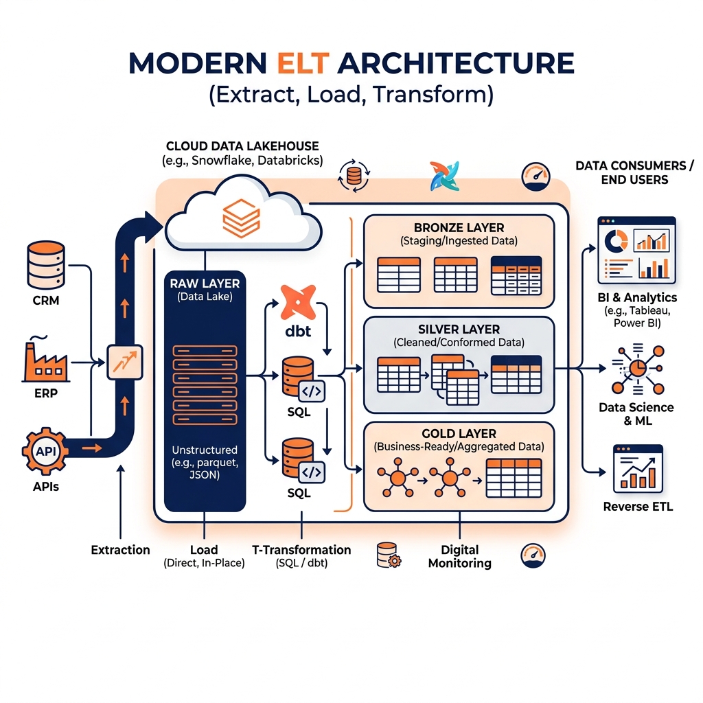 ELT Architecture Flow