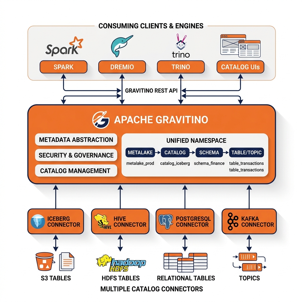 Apache Gravitino Architecture