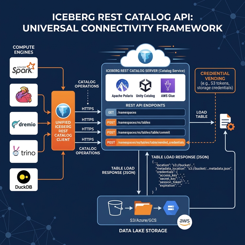 Iceberg REST Catalog Architecture