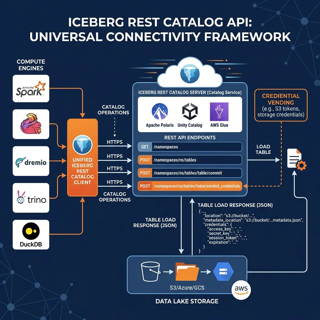 Iceberg REST Catalog Architecture