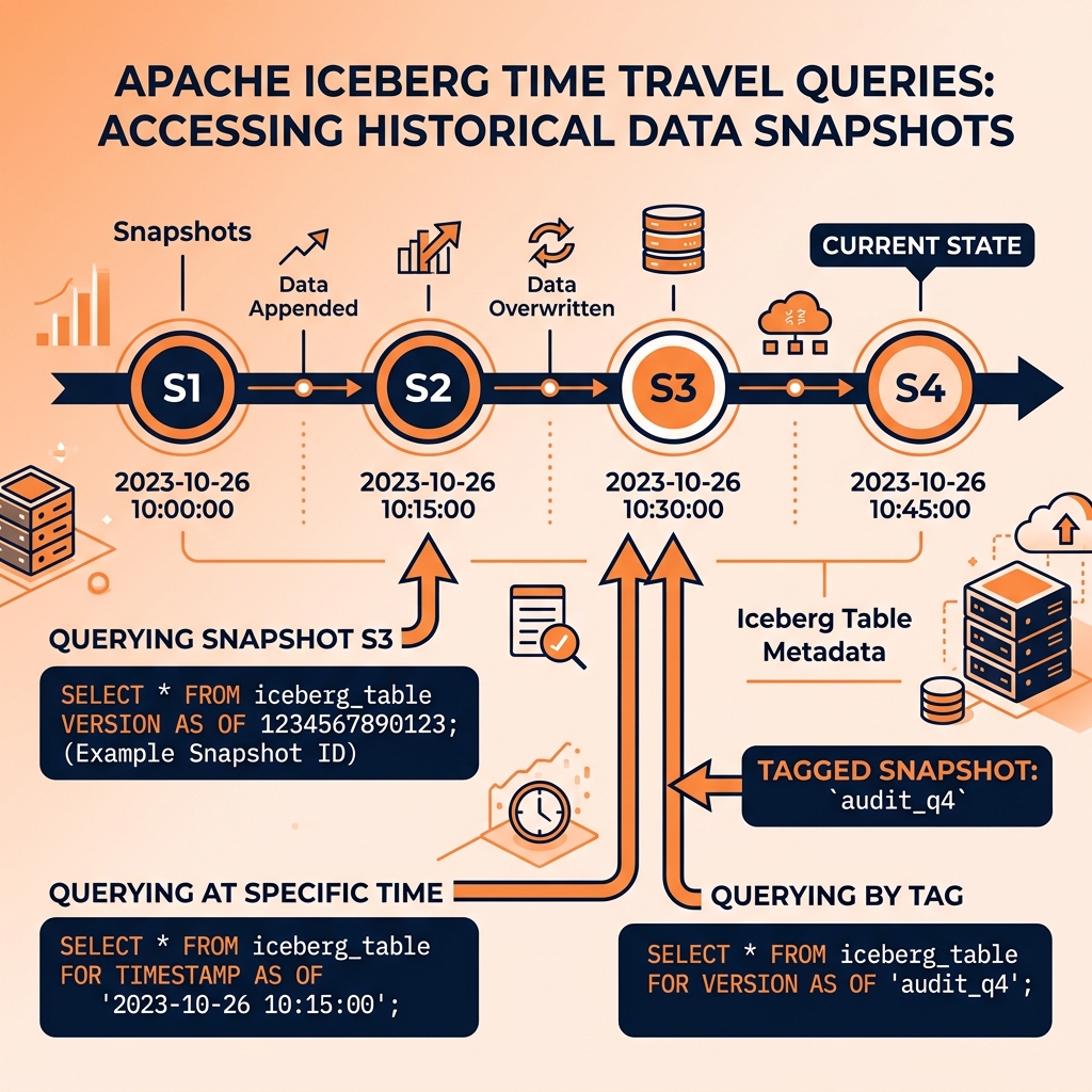 Iceberg Time Travel Architecture