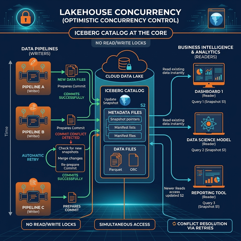 Lakehouse Concurrency Architecture