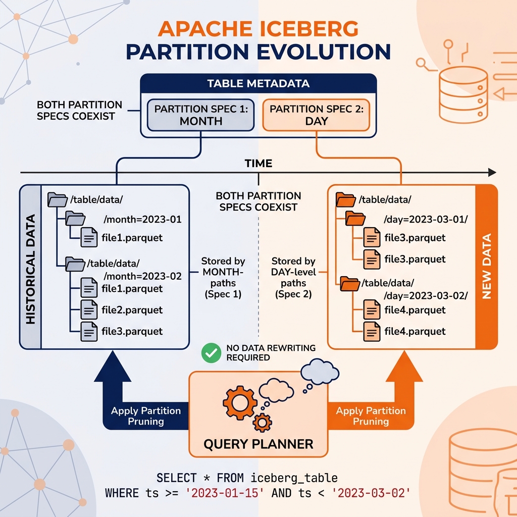 Partition Evolution Architecture