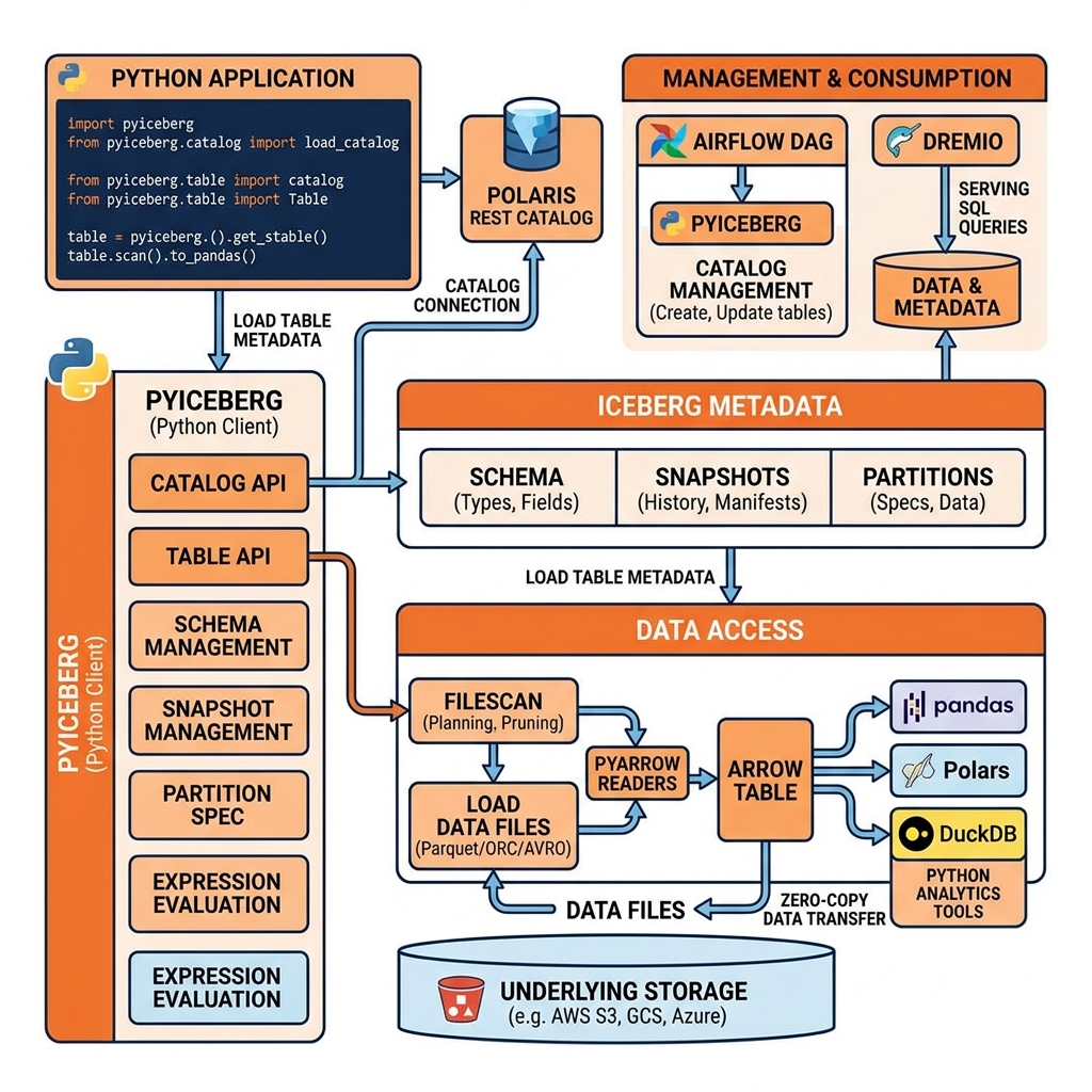 PyIceberg Architecture