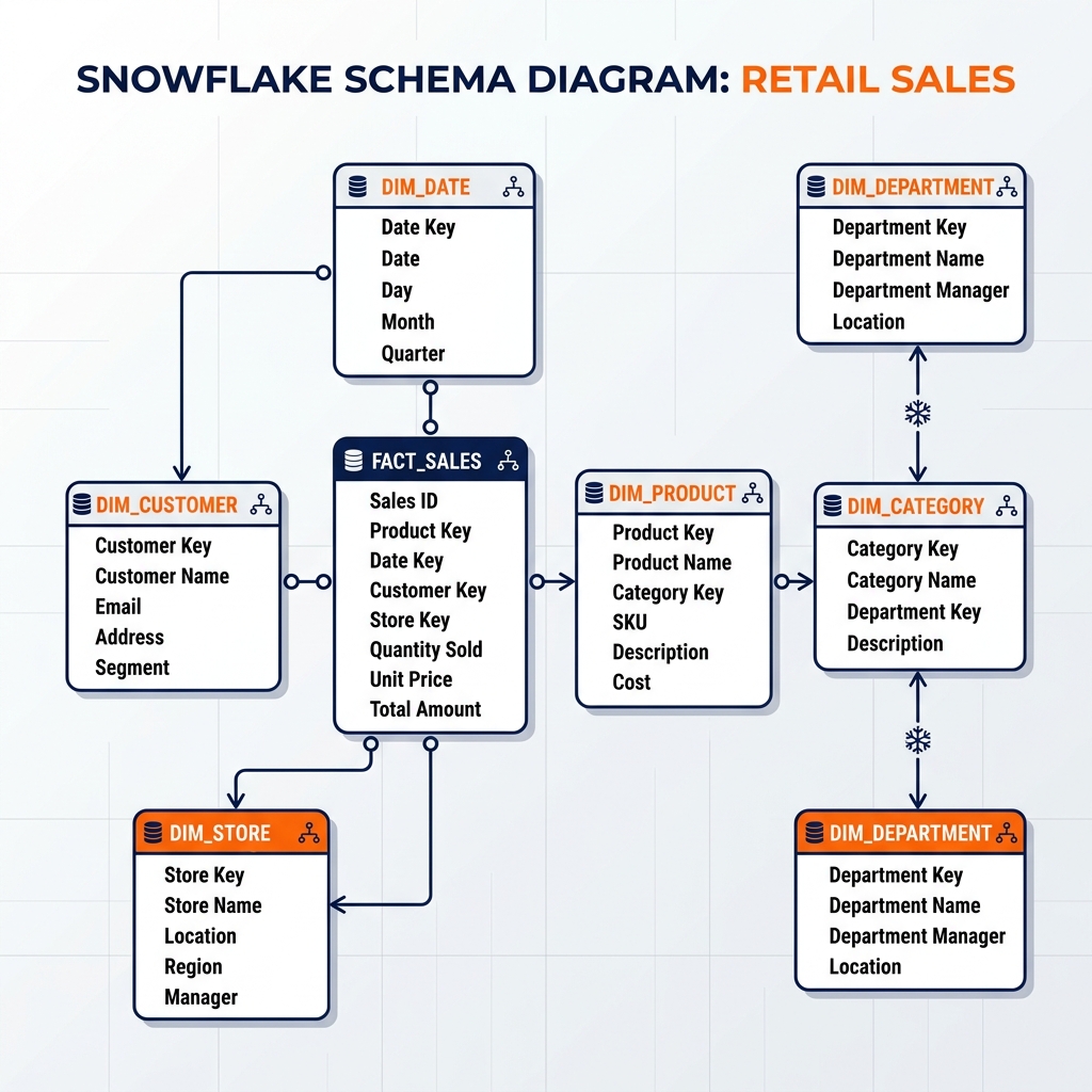 Snowflake Schema Architecture