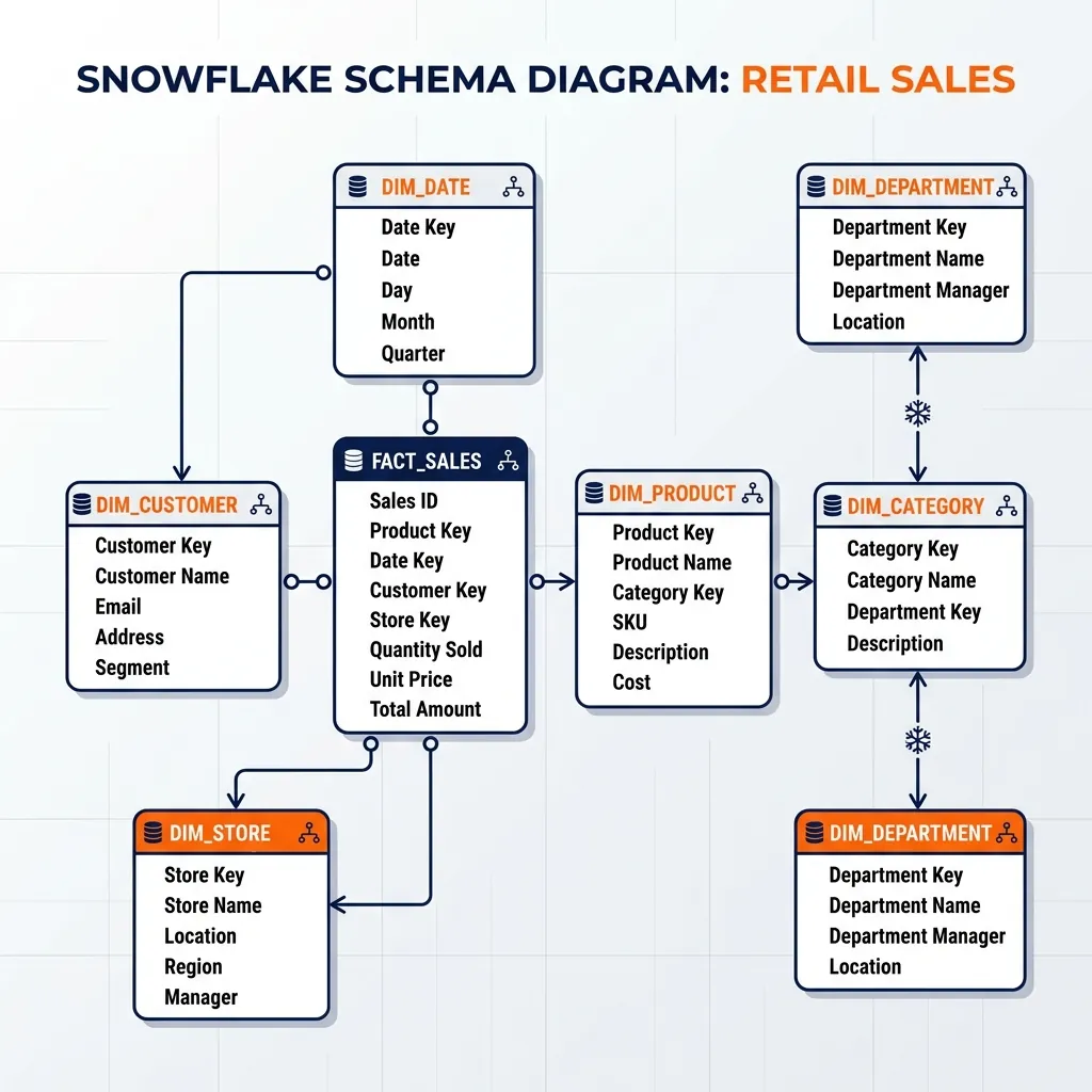 Snowflake Schema Architecture