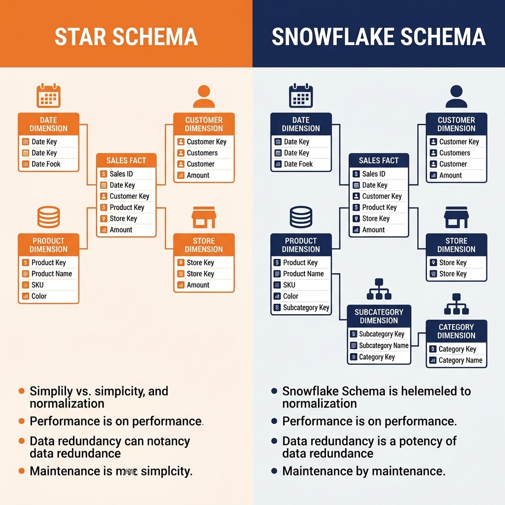 Star Schema vs Snowflake Schema