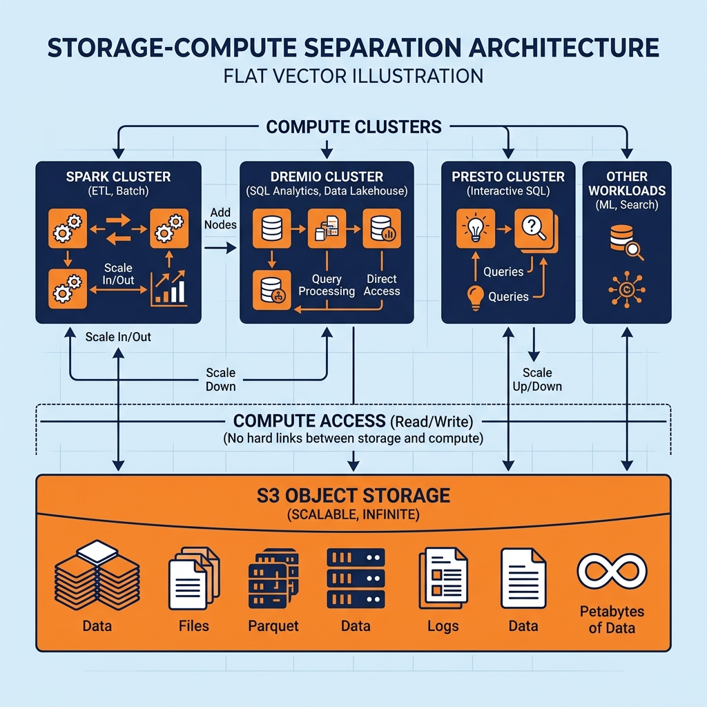 Storage-Compute Separation Architecture