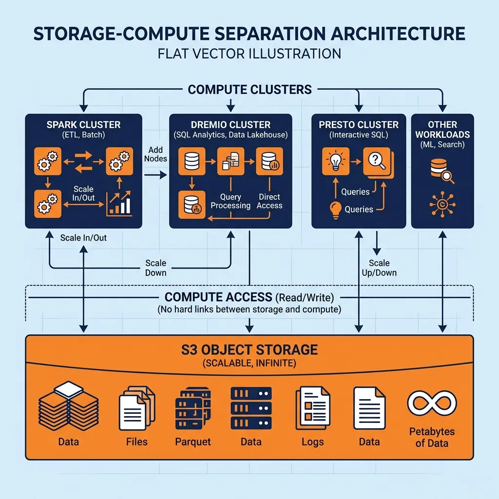 Storage-Compute Separation Architecture