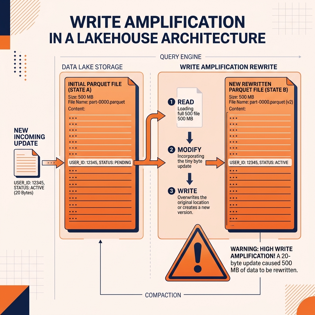 Write Amplification Architecture