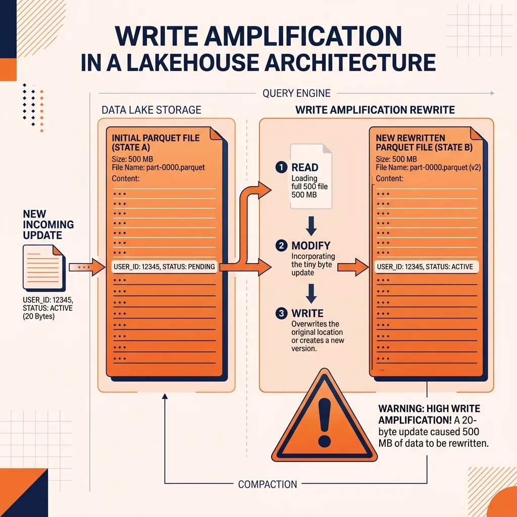 Write Amplification Architecture